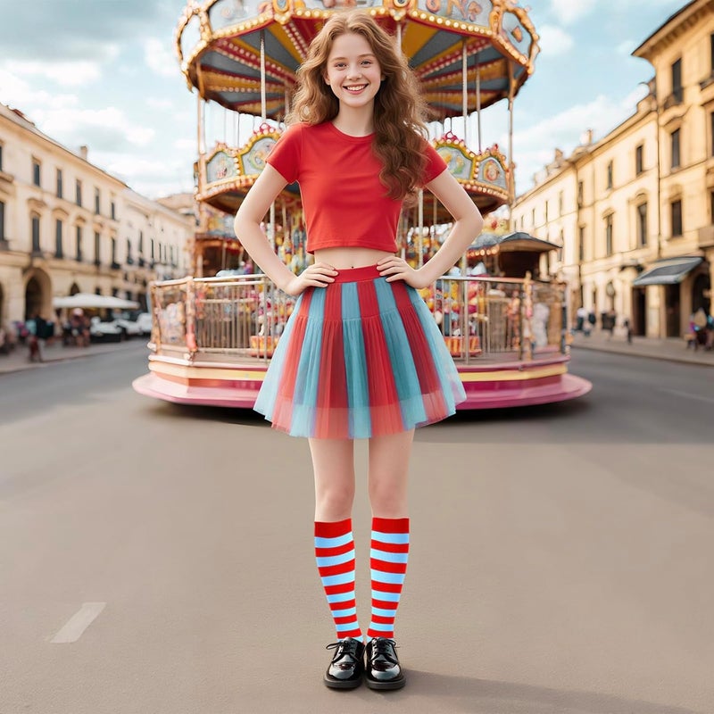 Junely Compression Socks for Women Knee High for Running Athletic Nurses Pregnant Women Work Support Travel Flight Sports - Image 2